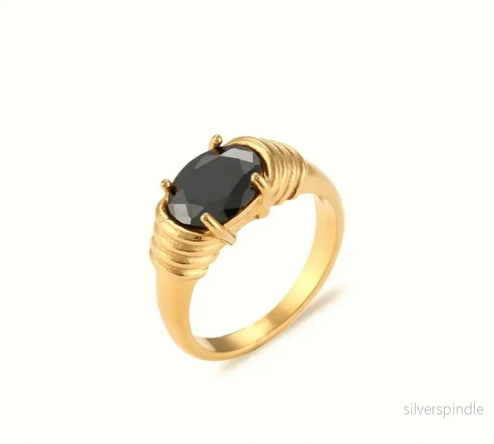 The Lia ring black - Bild 3