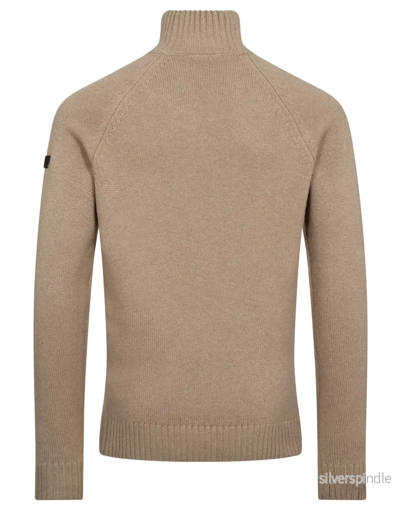 BS Barbeau Regular Fit Stickat - Sand - Bild 2