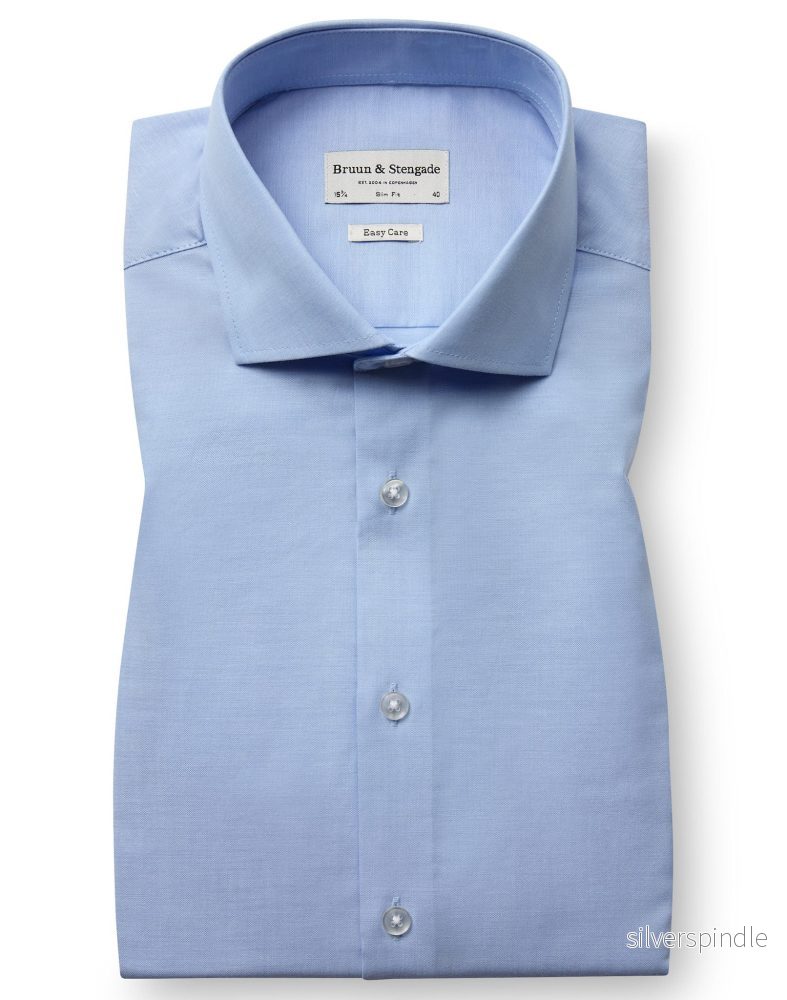 BS Tommy Slim Fit Skjorta - Light Blue