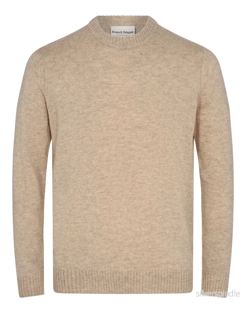 BS Aksel Regular Fit Sticka – Sand BS Aksel Regular Fit Sticka – Sand