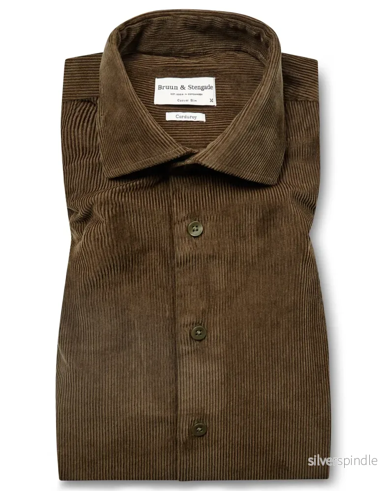 BS Nicklaus Casual Slim Fit Skjorta – Green