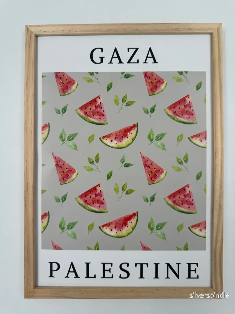 Gaza vattenmelon skiva