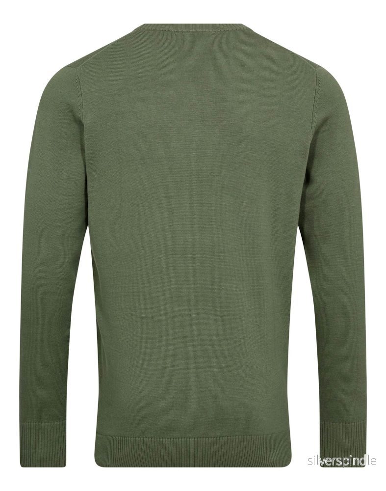 BS Jupiter Regular Fit Stickat - Green - Bild 2