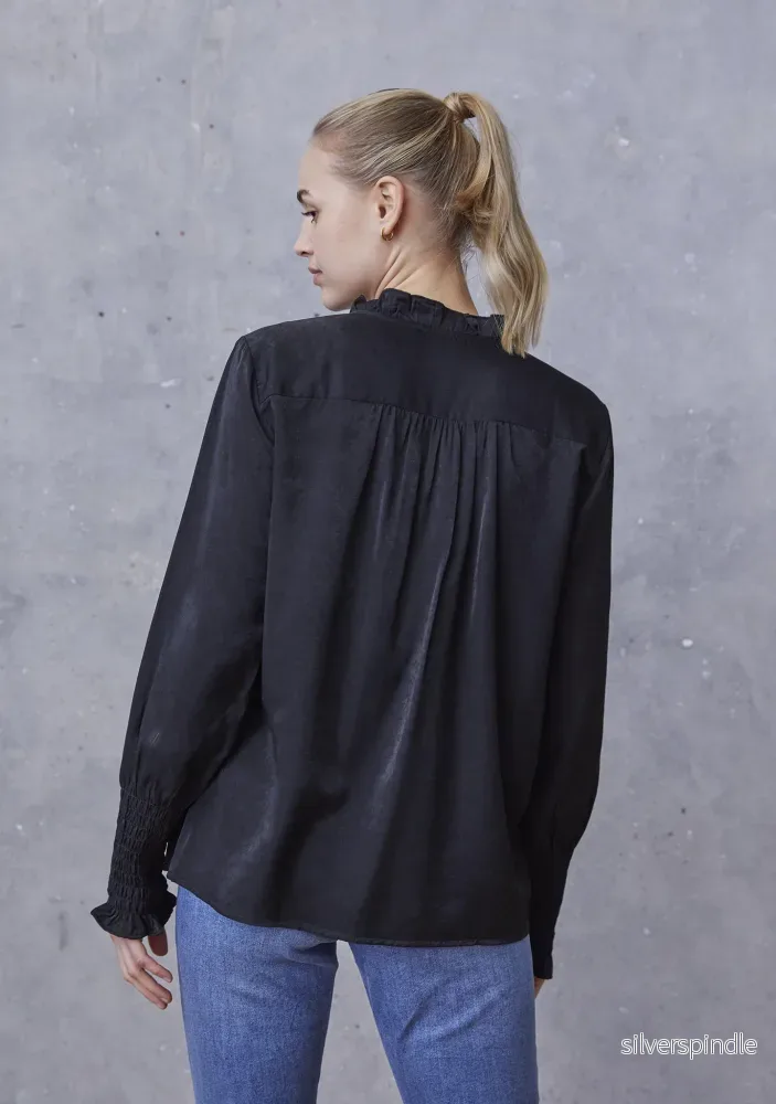 Konnie Blouse - Black - Bild 2