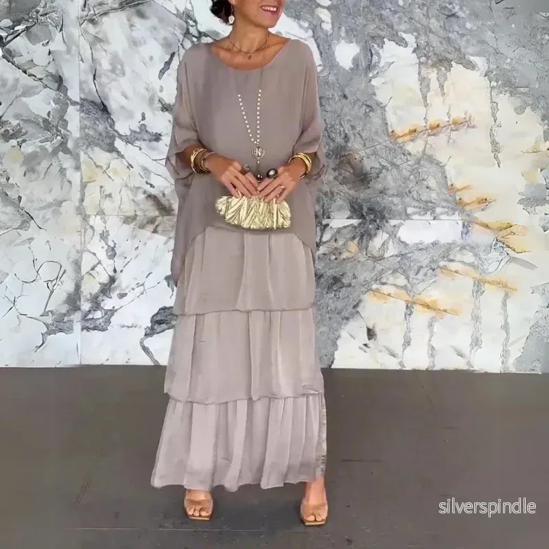 Sophie | Elegant Långklänning med Böljande Silhuett för Bröllop Sophie | Elegant Långklänning med Böljande Silhuett för Bröllop