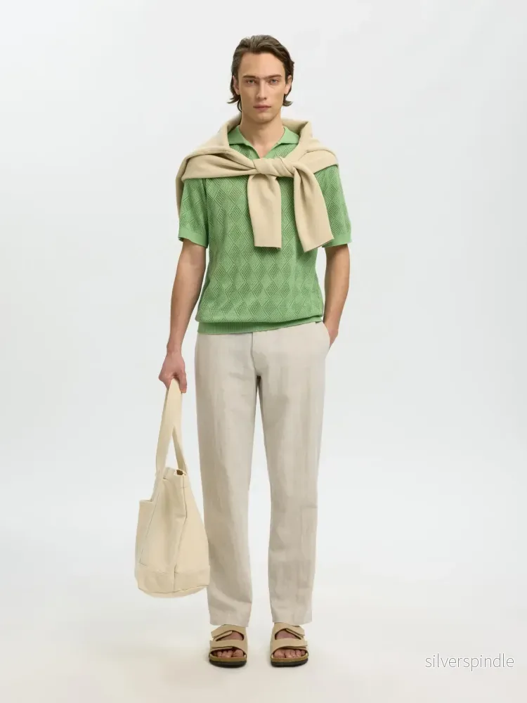 LEROY LINEN PANT PURE CASHMERE - Bild 3