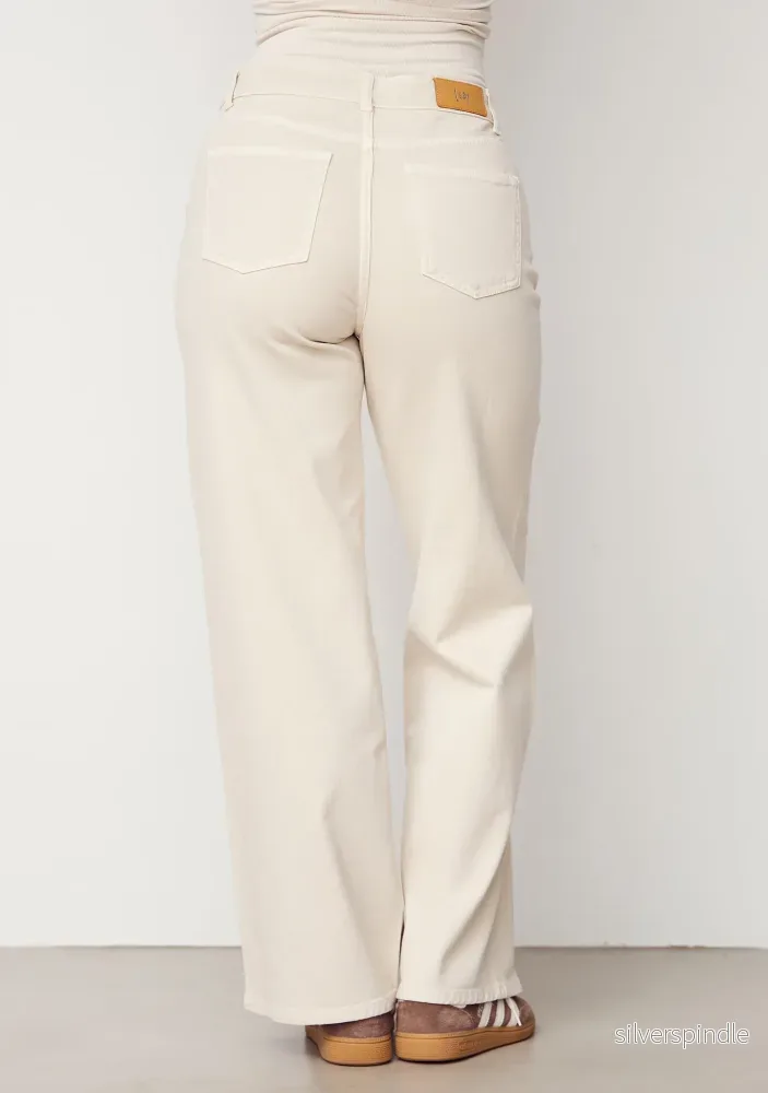 Bologna wide Twill Pant - Desert - Bild 3