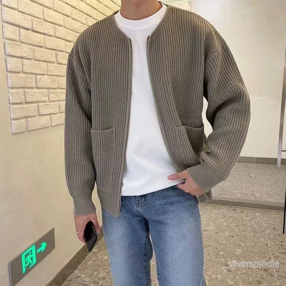 Mångsidig Cardigan Män med Dragkedja | Trendig Design för Ultimat Komfort - Bild 3