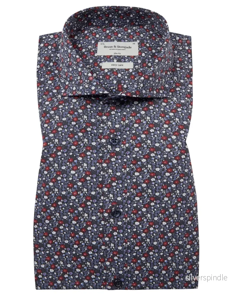 BS Pablo Slim Fit Skjorta – Thunder BS Pablo Slim Fit Skjorta – Thunder
