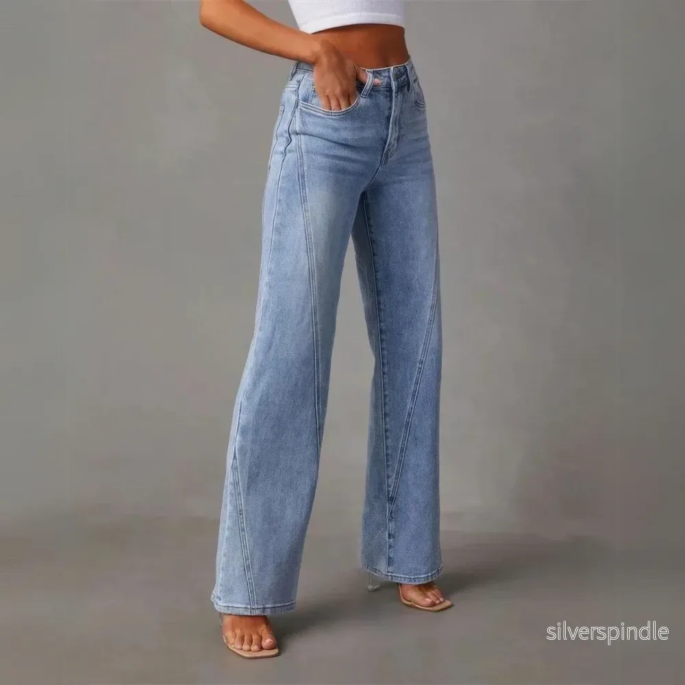 Olivia | Hög Midja Vida Jeans för Damer - Bild 3