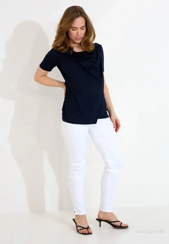 MAMMA-TOPP WRAP BREASTFEEDING – Navy MAMMA-TOPP WRAP BREASTFEEDING – Navy
