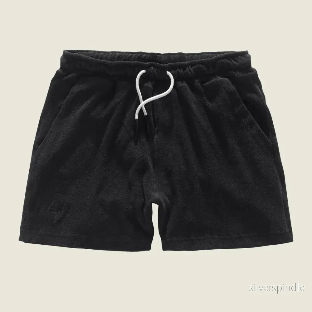 Black Terry Shorts Black Terry Shorts