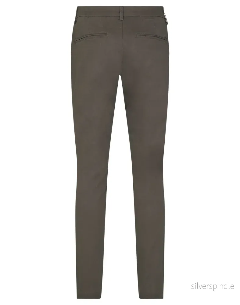 BS Lance Slim Fit Chinos - Grön - Bild 2