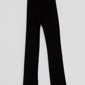 LEX GABARDINE STR TROUSERS – Svart LEX GABARDINE STR TROUSERS – Svart