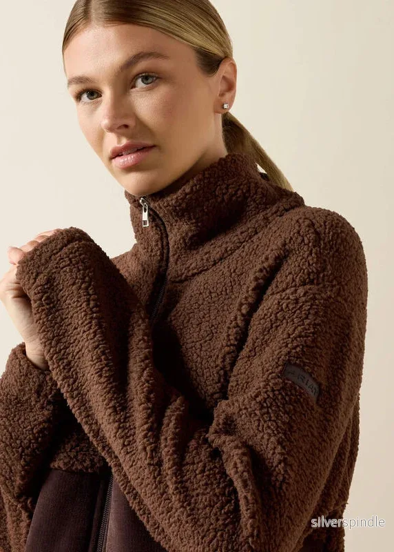 Ariat Laviolette Full Zip Chocolate Plum Ariat Laviolette Full Zip Chocolate Plum