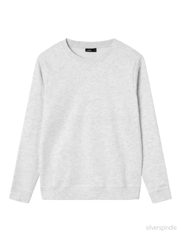 Grå Sweatshirt Tröja Grå Sweatshirt Tröja