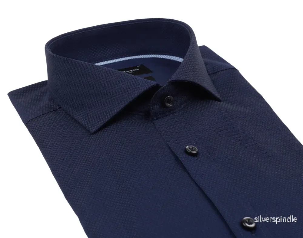 BS Zinchenko Modern Fit Skjorta - Dark Blue - Bild 2