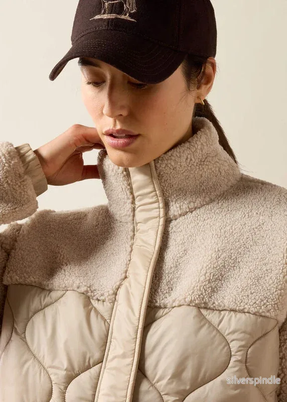 Ariat Sherpuff Jacket Chateu Grey - Bild 2