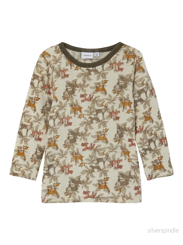 NMMWANG WOOL NEEDLE LS TOP NMMWANG WOOL NEEDLE LS TOP