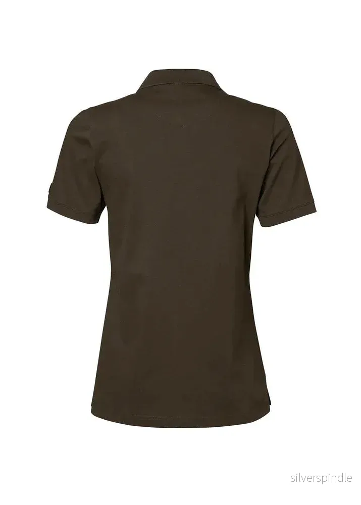 Chevalier Gwyn Polo Shirt Woman Letaher Brown - Bild 2