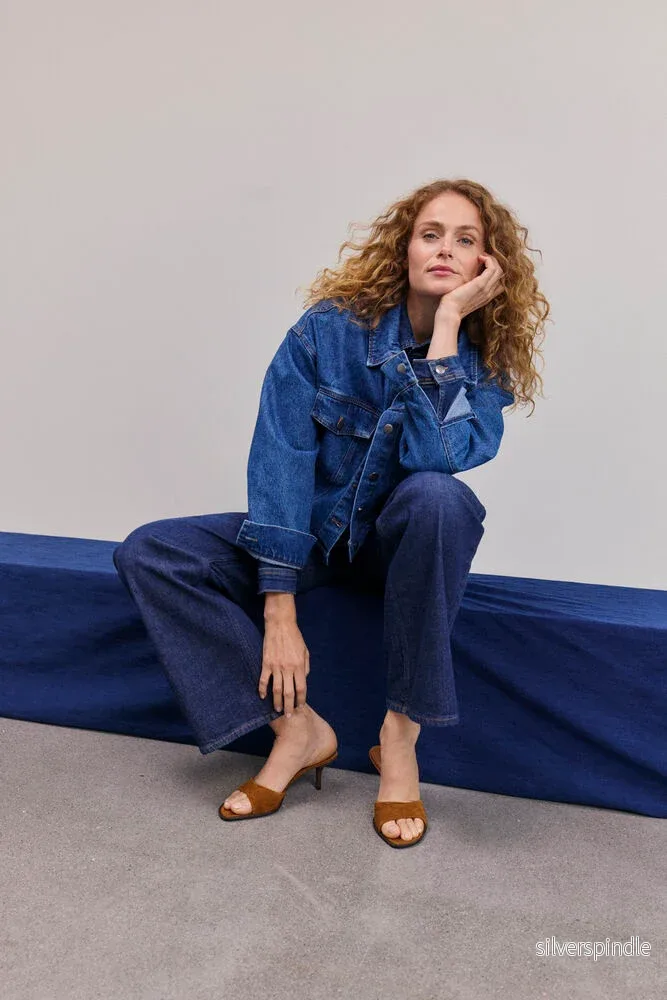 Jeans Vega Wide leg Dark Blue Jeans Vega Wide leg Dark Blue