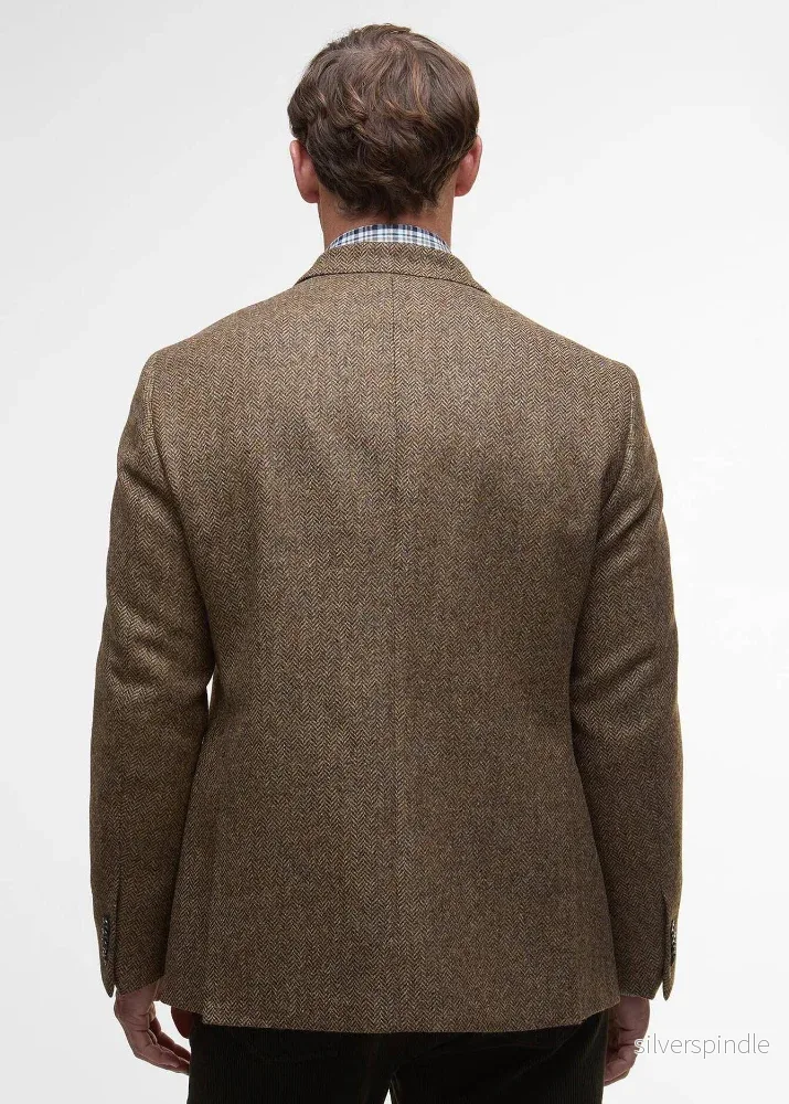 Barbour Firth Moons Herringbone Blazer BR - Bild 2
