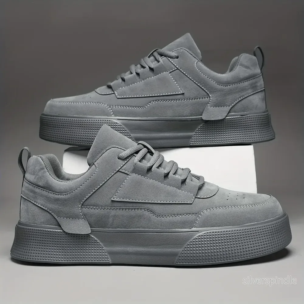 Urban Style | Herr Sneakers med Tjock Sula och Justerbar Snörning | Snygga och Komfortabla för Dagligt Bruk - Bild 2
