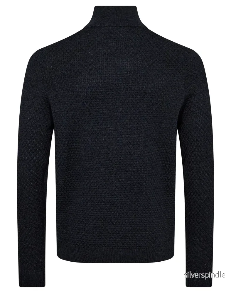 BS Innes Regular Fit Stickat - Thunder - Bild 2