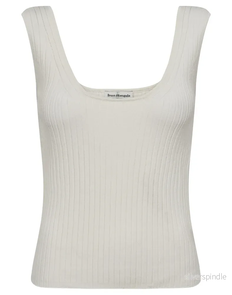 BS Mathilde Regular Fit Topp - Off White