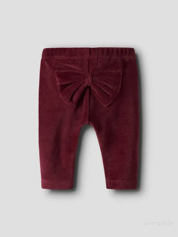 Velour Baby Byxor - Bild 3