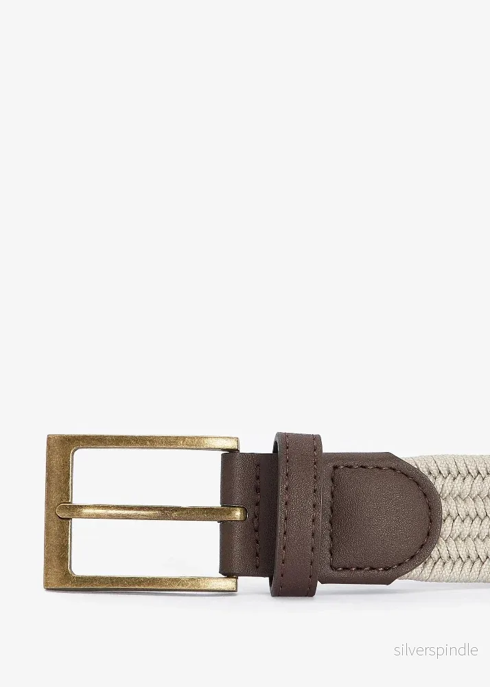 Barbour Nevis Stretch Webbing Belt Mist - Bild 2