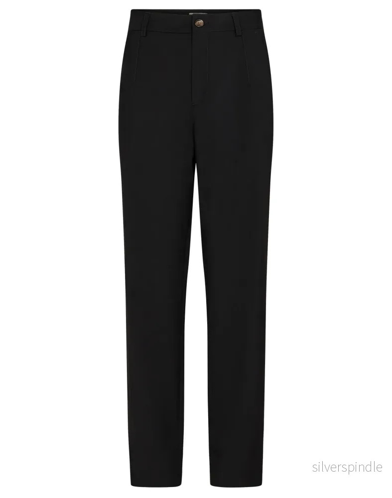 BS Liane Regular Fit Byxor – Black BS Liane Regular Fit Byxor – Black