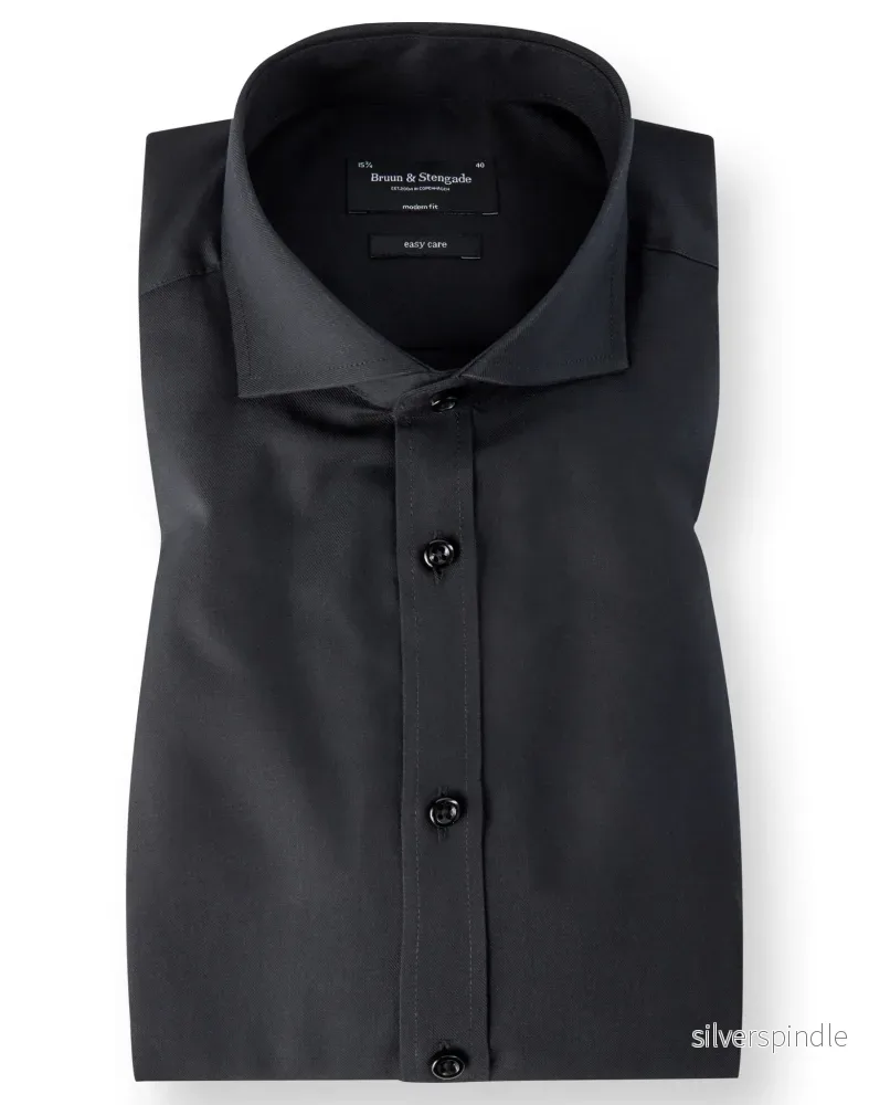 BS Raphael Modern Fit Skjorta – Black BS Raphael Modern Fit Skjorta – Black
