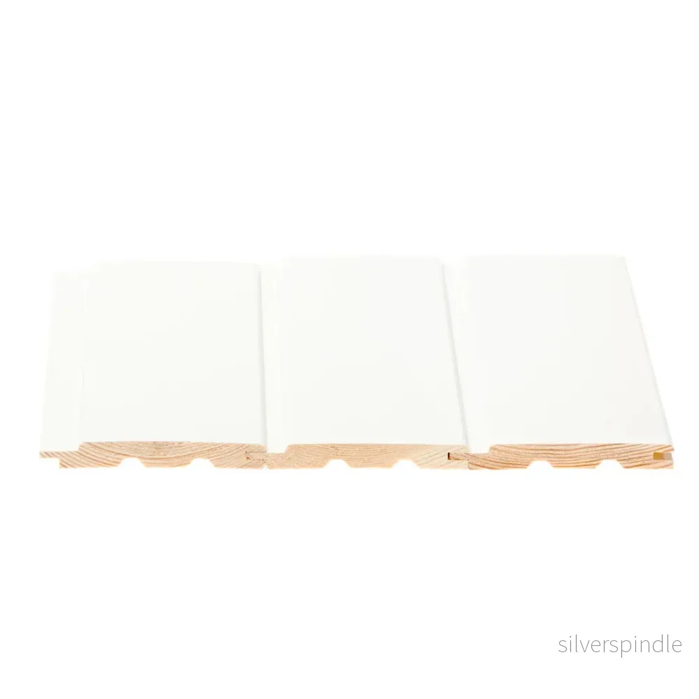 Innerpanel STP 15x120x2380, Furu, Vit - Bild 3