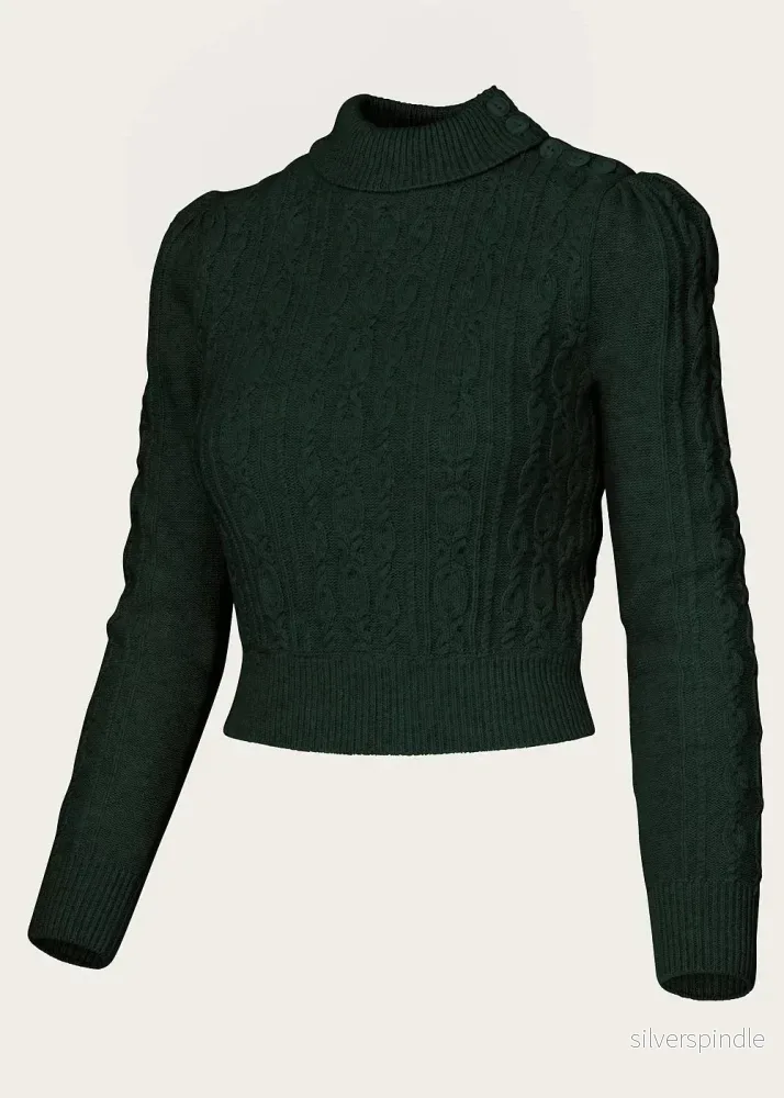 Ice Skater Sweater - jägargrön - Bild 3