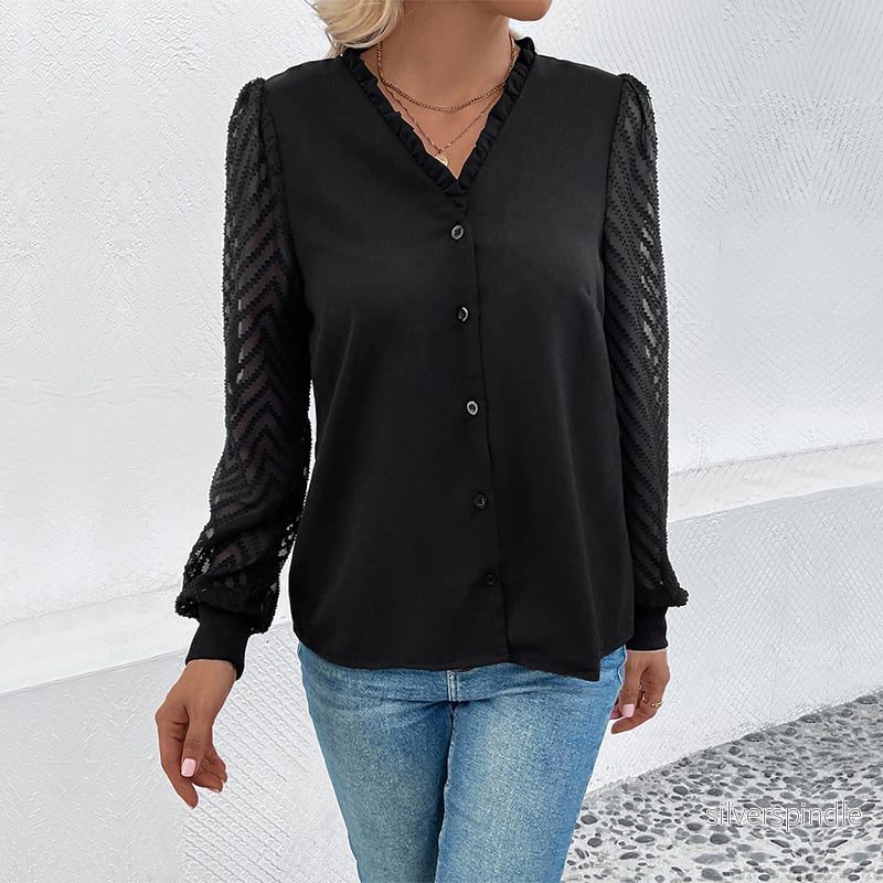 Sophia | Elegant Långärmad Höstkofta - Bild 3
