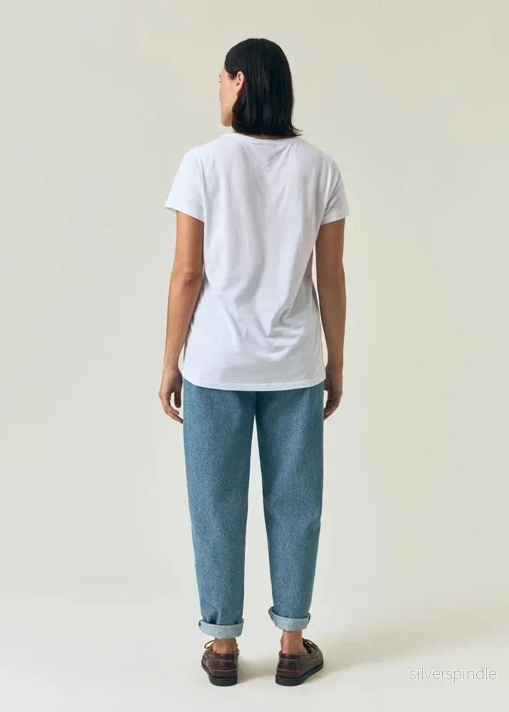 Lexington Ashley Jersey Tee White - Bild 3