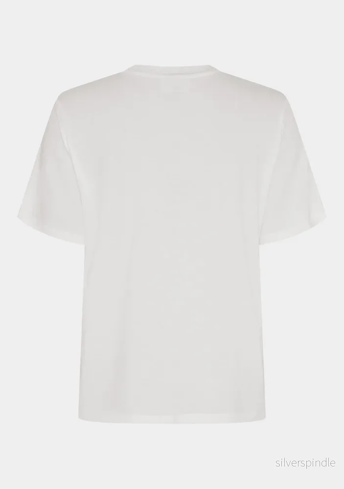 Gritt O-Neck T-Shirt - White - Bild 2