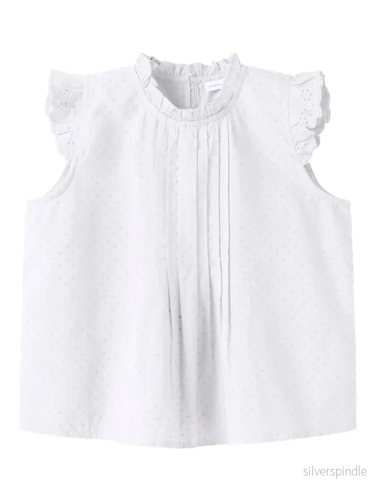Ärmlös Blus