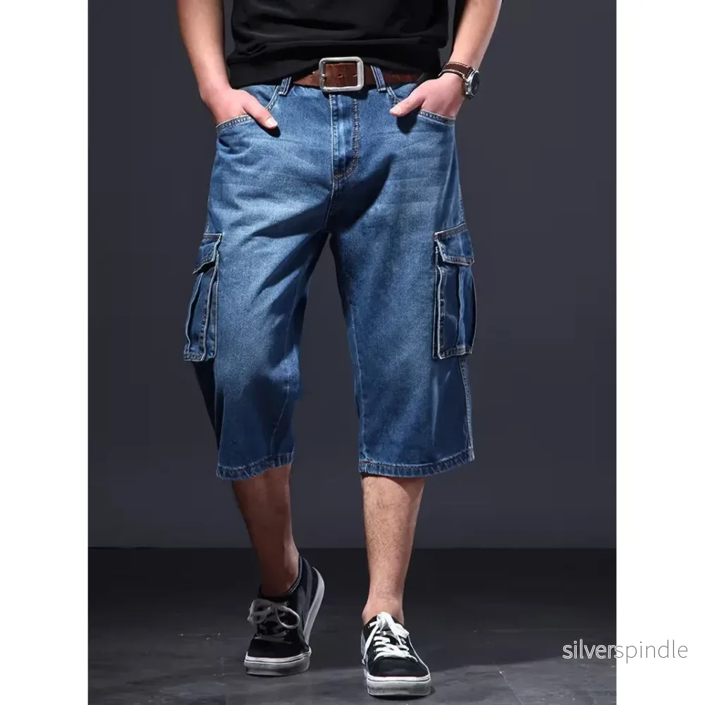 Oliver | Loose Fit Capribyxor med Flera Fickor - Bild 2