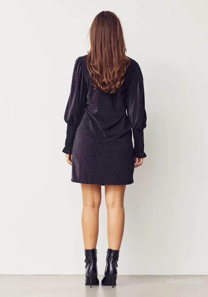 Barbel Dress - Black w/Silver - Bild 3