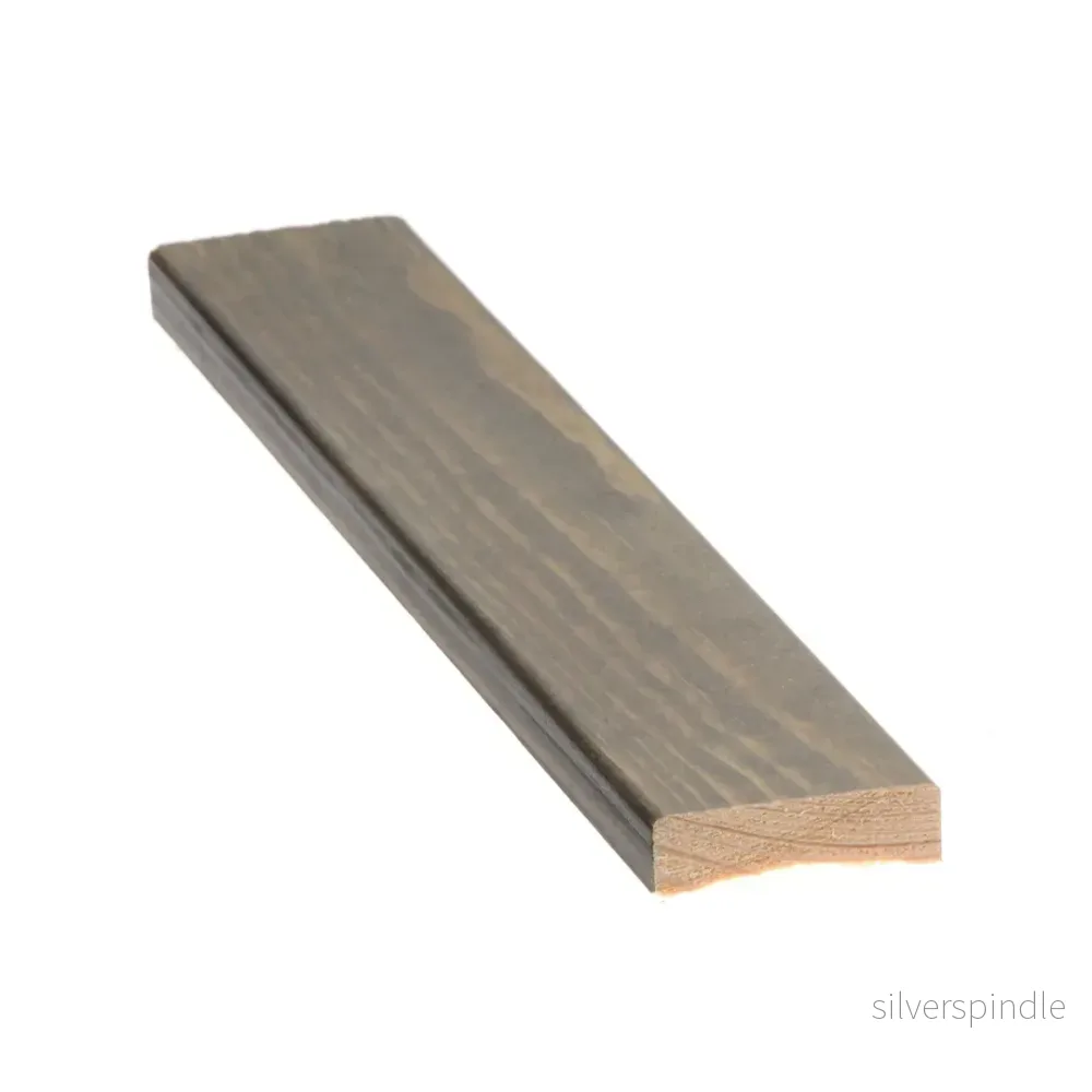 Täcklist 12x42x2400, Furu, Bastuskyddad Grå