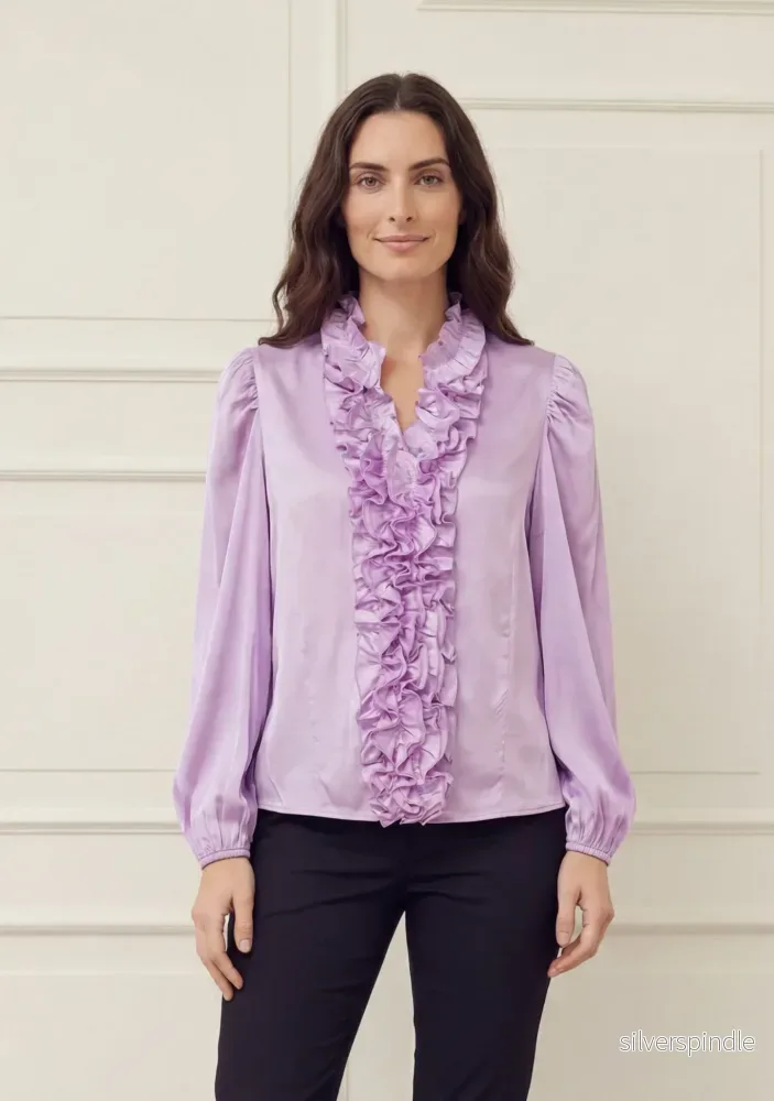 Steff Blouse - Purple Light