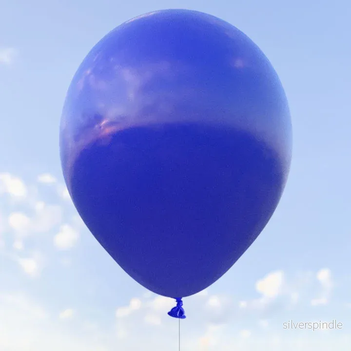 Mörkblå ballonger 28 cm – 100-pack