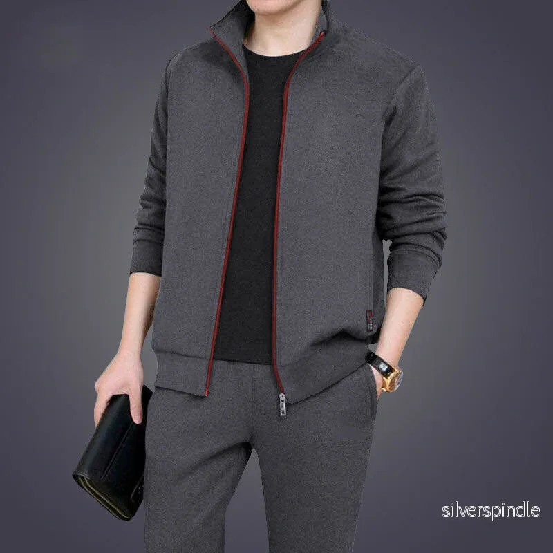 Ethan | Sporty Slim Fit Two-Piece Set utan Huva - Bild 3