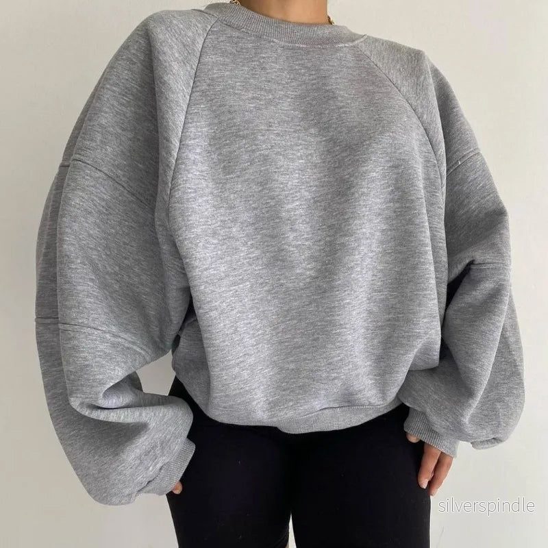 Elegant Lindex | Stickad Dam Tröja med Rund Hals och Mjuk Känsla | Perfekt för Vardagsstil