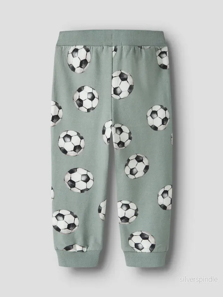 Louie Sweatpants Med Fotbollsmönster - Bild 2