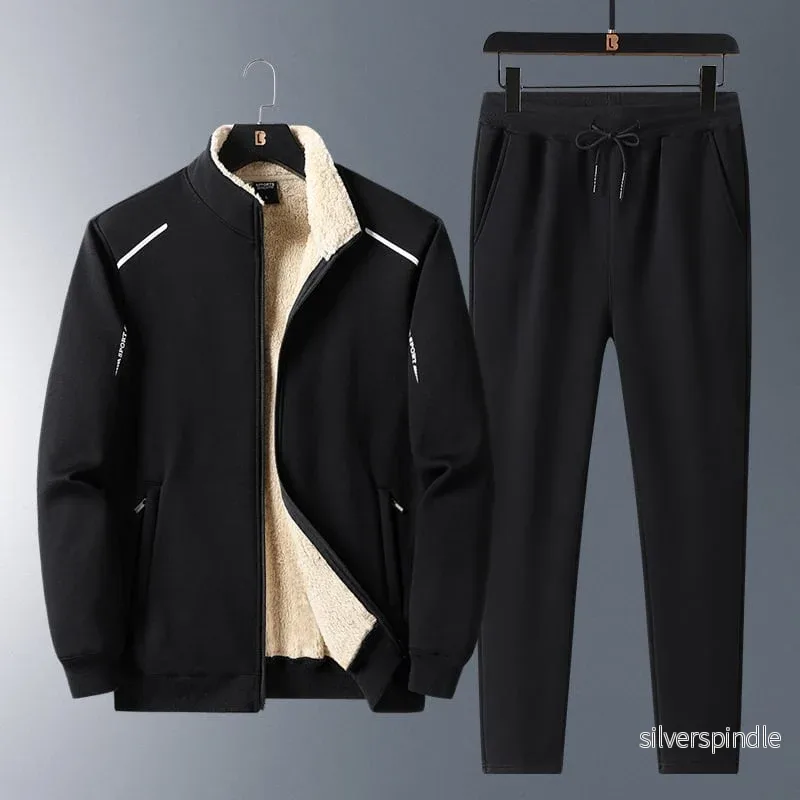 Ethan | Varmt Fleece Set för Vinter med Förtjockad Fodring