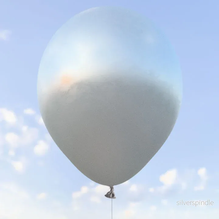 Silverballonger  28 cm – 100-pack