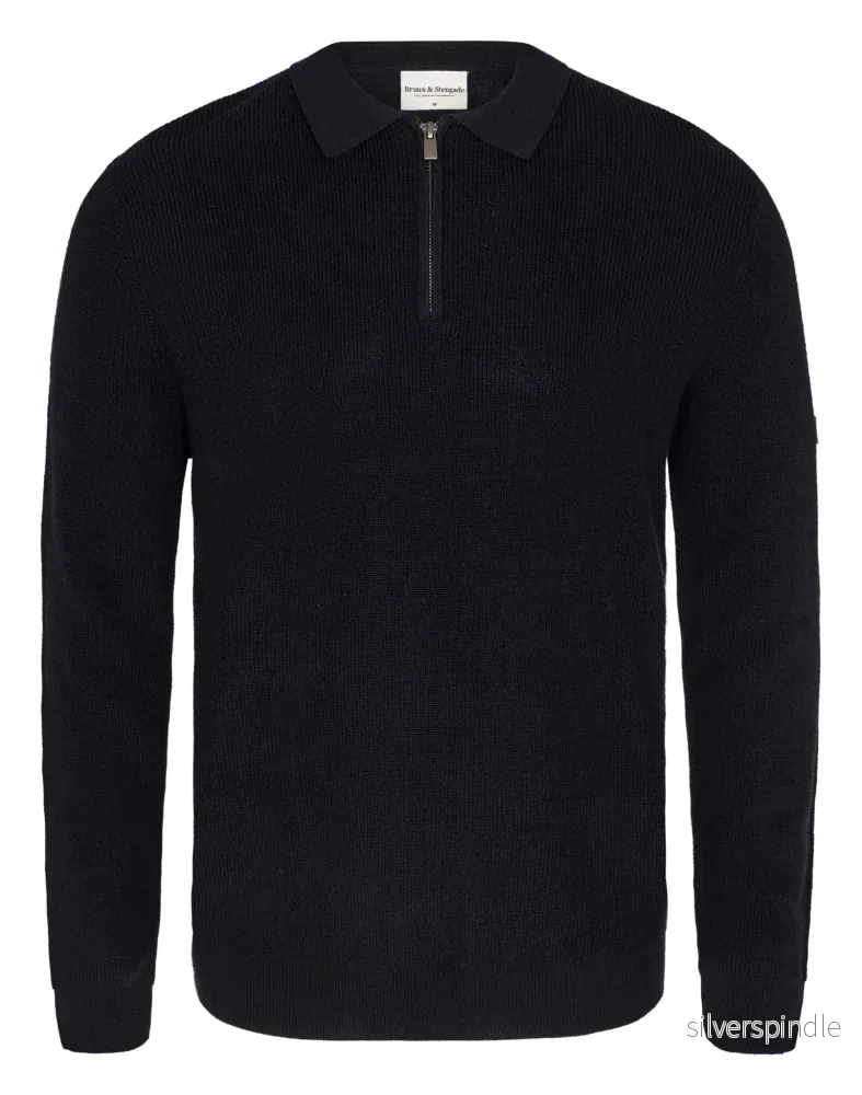 BS Balder Regular Fit Sticka - Navy